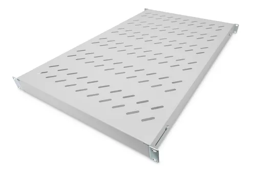 Shelf with Variable Rails for Fixed Mounting in 483 mm (19") Cabinets