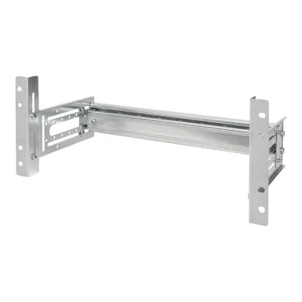 482.6 mm (19") rack-mount DIN rail panel, 4U