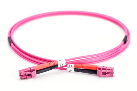 Fiber Optic Multimode Patchcord, OM4, LC / LC