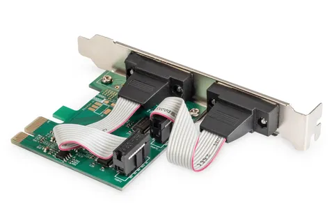 Digitus 2-Port Serial Interface Card, PCIe