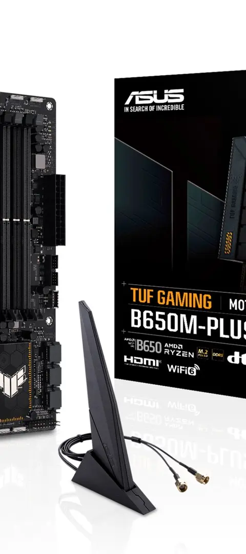 ASUS TUF GAMING B650M-PLUS WIFI AMD B650 Socket AM5 micro ATX