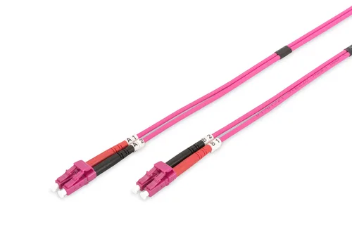 Fiber Optic Multimode Patchcord, OM4, LC / LC