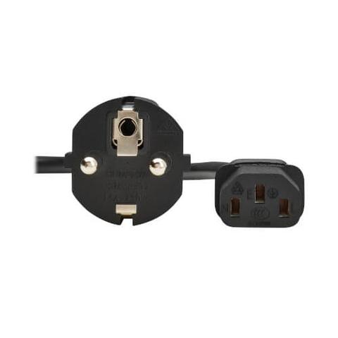Eaton P054-02M-EU power cable Black 2 m CEE7/7 IEC C13