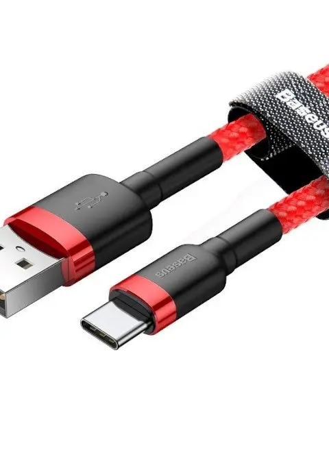 Baseus Cafule USB cable USB 2.0 2 m USB A USB C 0.48 Gbit/s Red