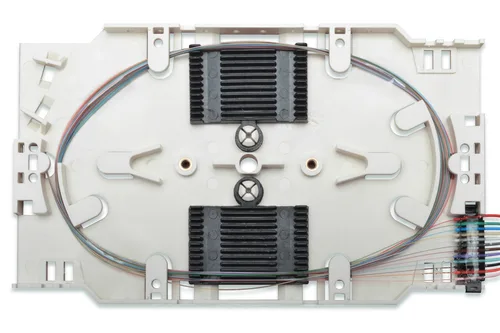 Digitus Splice cassette with 12 pigtails; pre-assembled