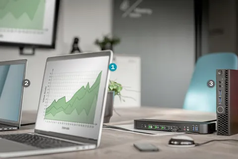 Digitus KVM Switch, 4-Port, 4K60Hz, 4 x DP in, 1 x DP/HDMI out