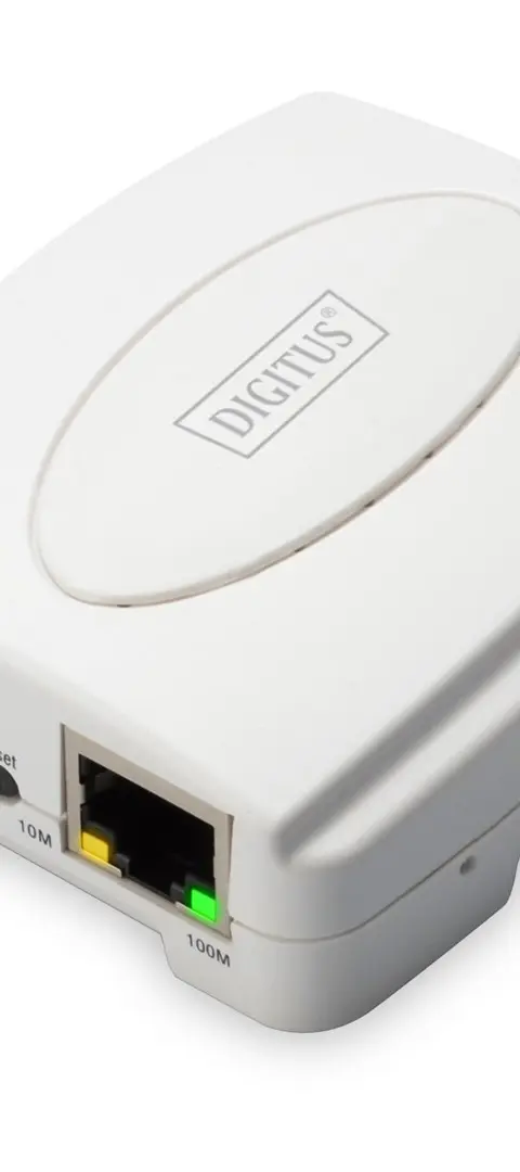 Digitus Fast Ethernet Print Server, USB 2.0